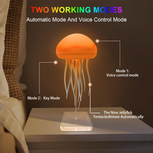 🌟 Light Up Your UAE Home with the Aurora Jellyfish Lamp – A Mesmerizing LED Mood Light!