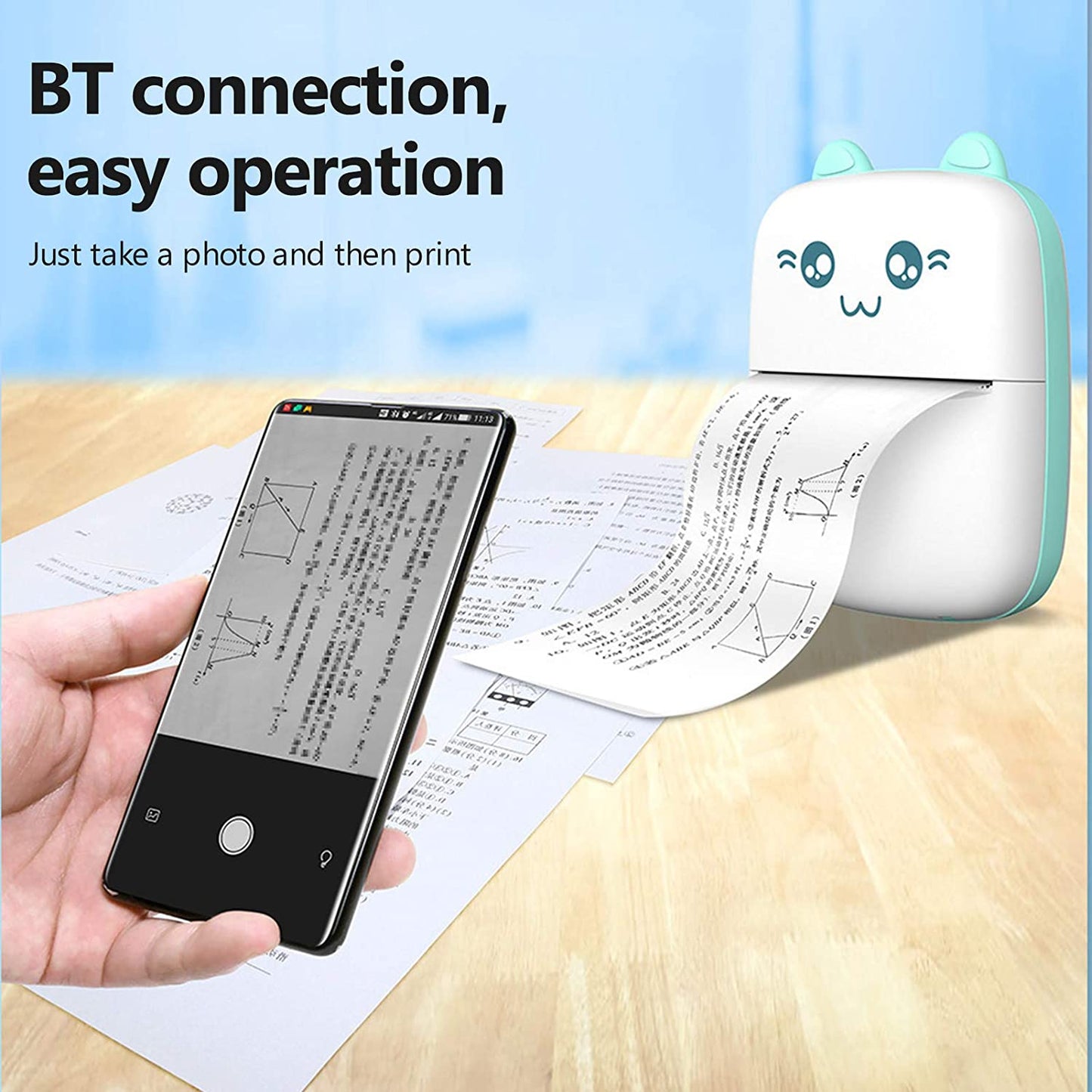 Smart Mini Bluetooth Thermal Printer
