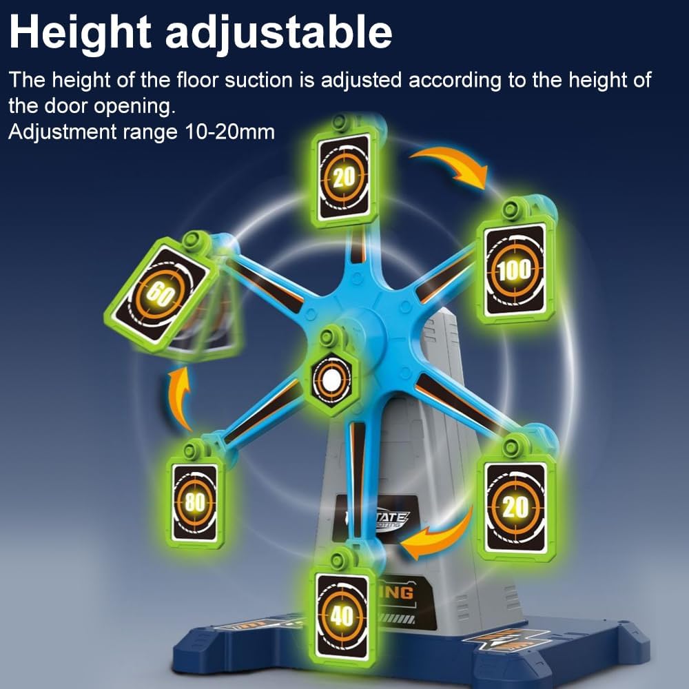 Rotate Shooting Target Game with Electric Spinning Wheel