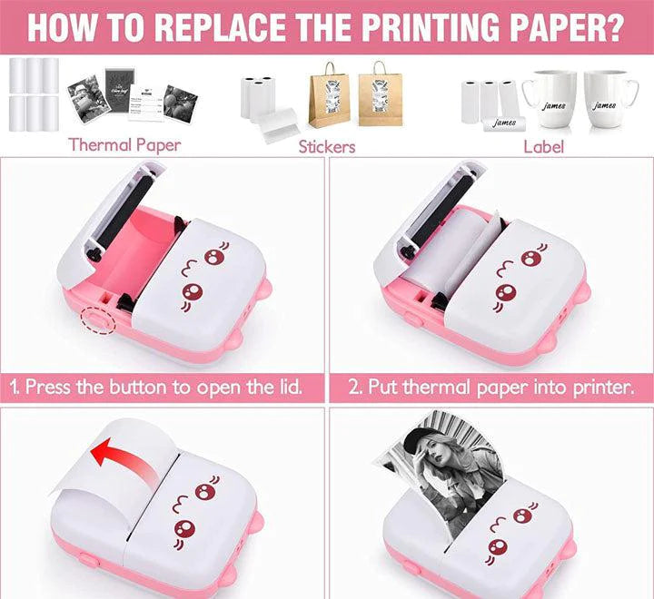 Smart Mini Bluetooth Thermal Printer