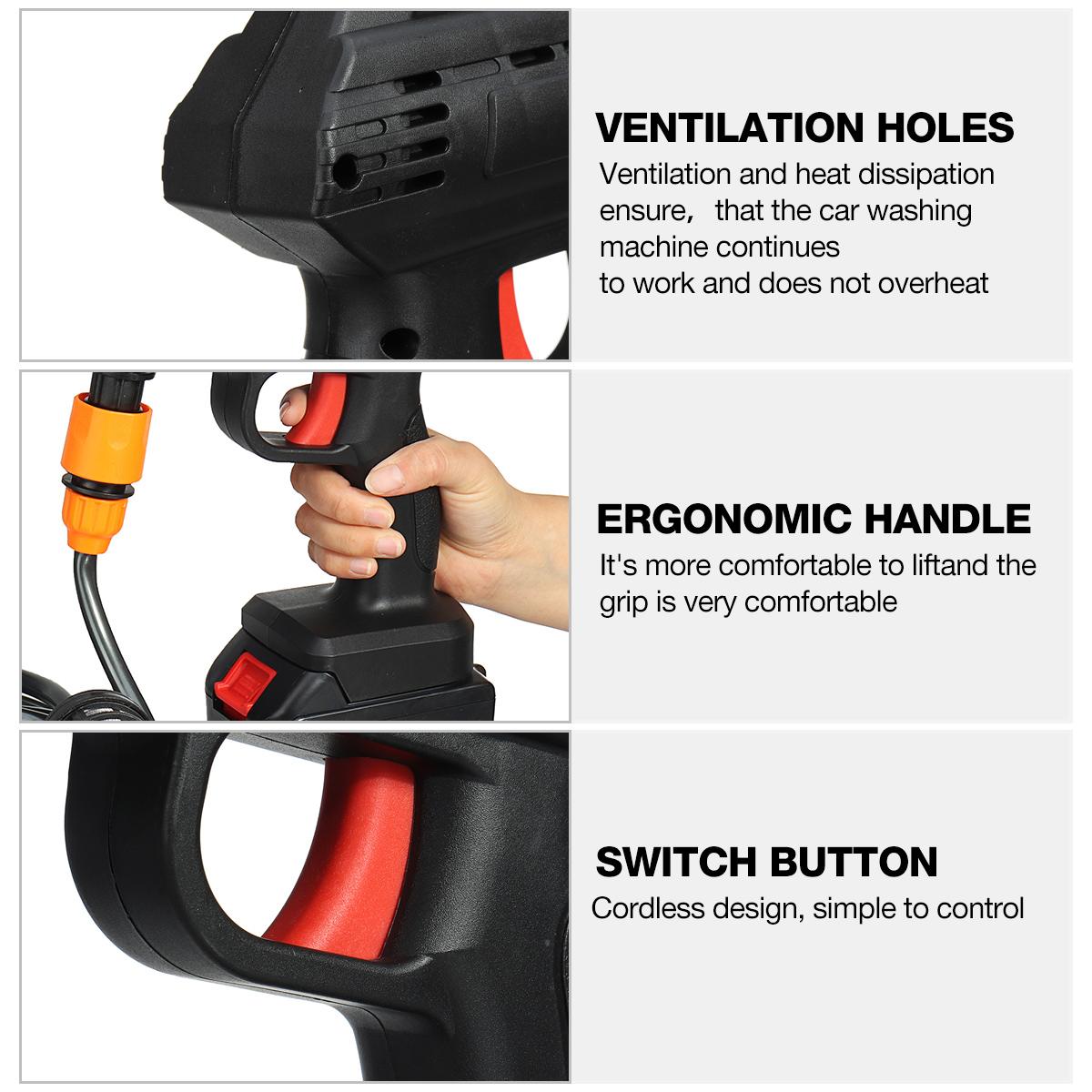 High-Pressure Washer Gun for Car & Home Cleaning