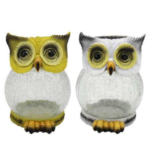 Solar Owl Light