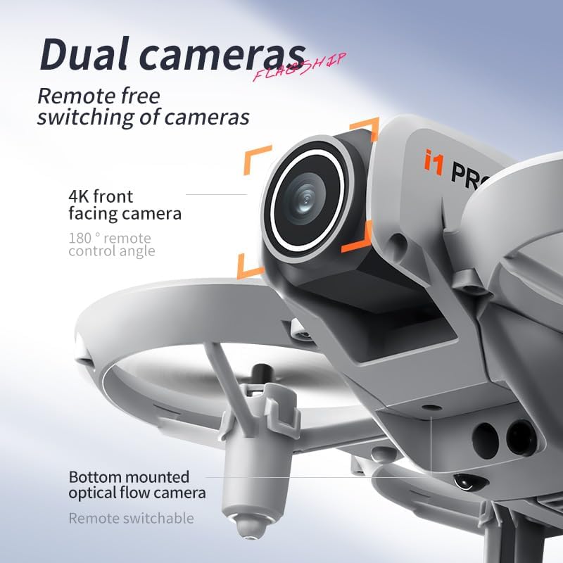 Optical Flow Dual-Camera Drone