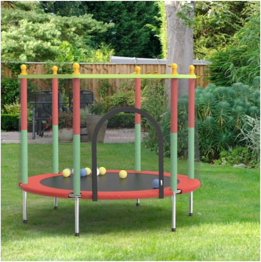 Kids Trampoline with Safety Net