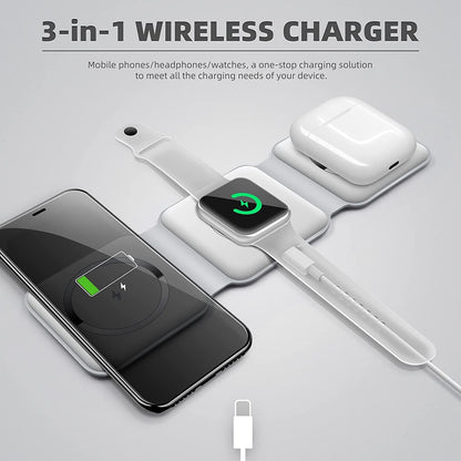 3 in 1 Wireless Charging Station