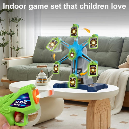 Rotate Shooting Target Game with Electric Spinning Wheel