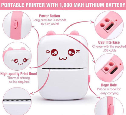 Smart Mini Bluetooth Thermal Printer