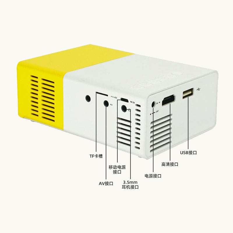 Mini Smart Android Projector with Built-in Speakers