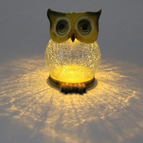 Solar Owl Light